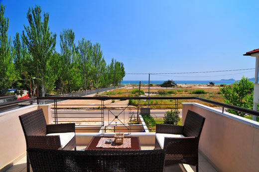 Golden Sunrise Apartments Chrisi Ammoudia Esterno foto