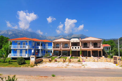 Golden Sunrise Apartments Chrisi Ammoudia Esterno foto